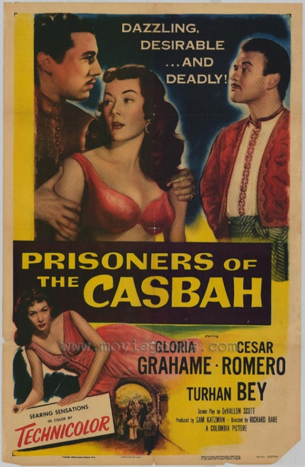 Prisoners of the Casbah Movie Poster Print (27 x 40) - Item # MOVEH7644