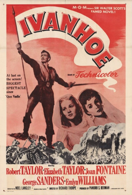 Ivanhoe Movie Poster Print (27 x 40) - Item # MOVCF7367