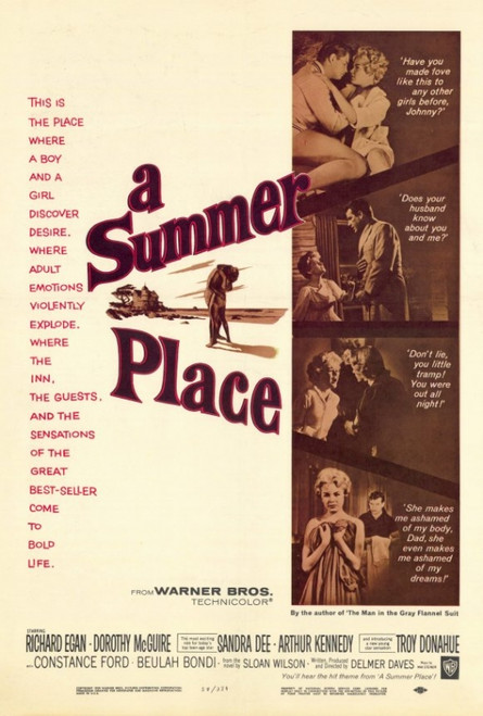 Summer Place Movie Poster Print (27 x 40) - Item # MOVEF5308