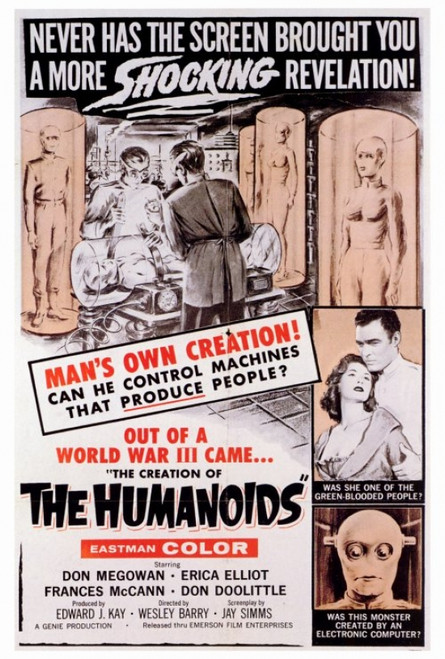 The Creation of the Humanoids Movie Poster Print (27 x 40) - Item # MOVEF7291
