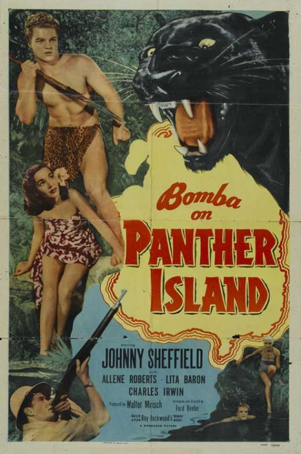 Bomba on Panther Island Movie Poster Print (27 x 40) - Item # MOVAB09533