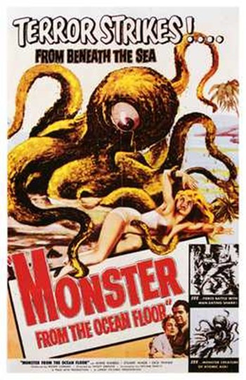 Monster from the Ocean Floor Movie Poster (11 x 17) - Item # MOV197222