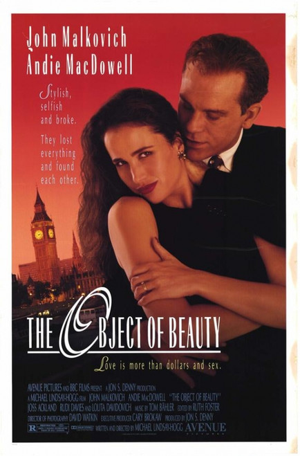 The Object of Beauty Movie Poster Print (27 x 40) - Item # MOVAH4647