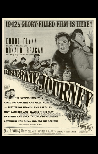 Desperate Journey Movie Poster Print (27 x 40) - Item # MOVEH4706