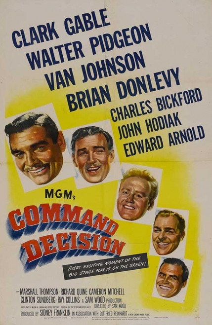 Command Decision Movie Poster Print (27 x 40) - Item # MOVCB43250