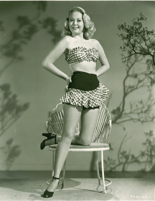 Adele Mara - Pose on Chair Photo Print (8 x 10) - Item # DAP151