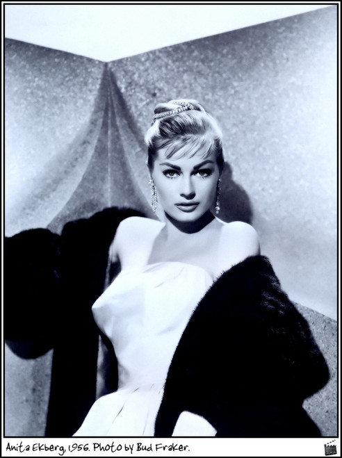 Anita Ekberg - 1956, Photoby Bud Fraker Photo Print (8 x 10) - Item # DAP18381