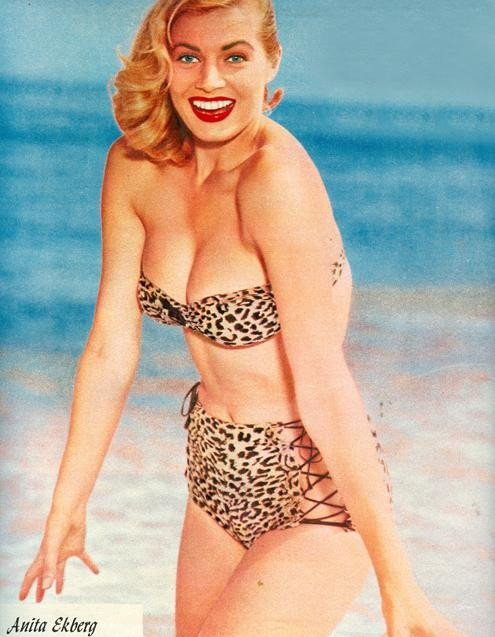 Anita Ekberg - At the Beach Photo Print (8 x 10) - Item # DAP1365