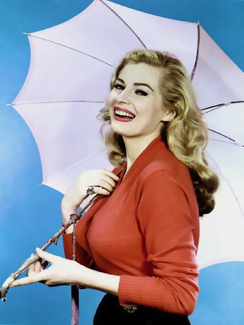 Anita Ekberg - Umbrella Photo Print (8 x 10) - Item # DAP1361