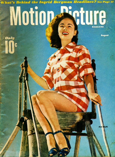 Ann Blyth - Motion Picture Magazine Cover Photo Print (8 x 10) - Item # DAP1580