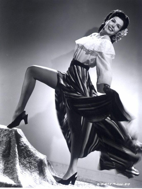 Ann Miller - Flowing Dress Photo Print (8 x 10) - Item # DAP1750