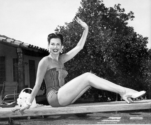 Ann Miller - Poolside Photo Print (10 x 8) - Item # DAP1639