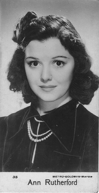 Ann Rutherford - Headshot with Necklace Photo Print (8 x 10) - Item # DAP1781