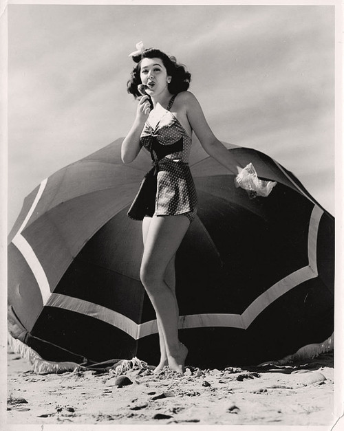 Ann Rutherford - Umbrella Photo Print (8 x 10) - Item # DAP1791