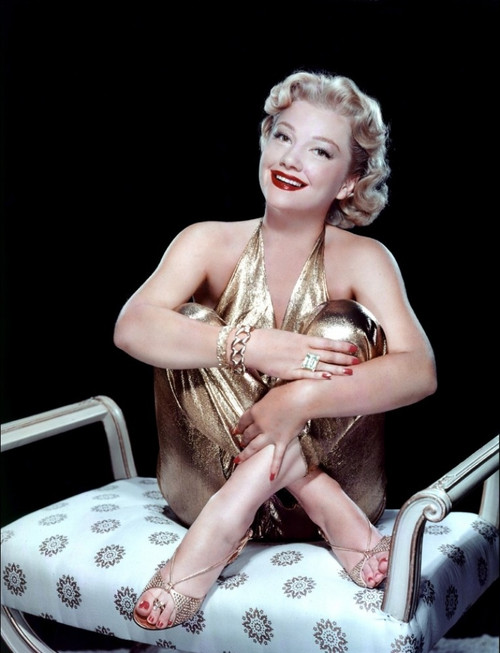 Anne Baxter - Gold Jumpsuit Photo Print (8 x 10) - Item # DAP11109