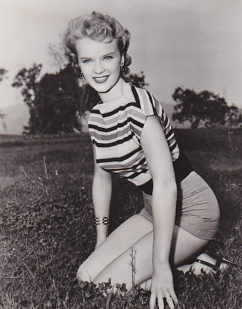 Anne Francis - Kneeling in Grass Photo Print (8 x 10) - Item # DAP11263