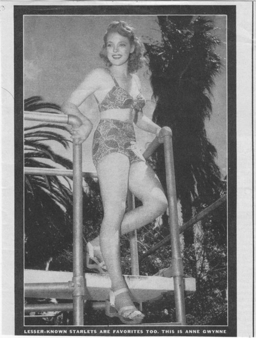 Anne Gwynne - Ladder Photo Print (8 x 10) - Item # DAP11301