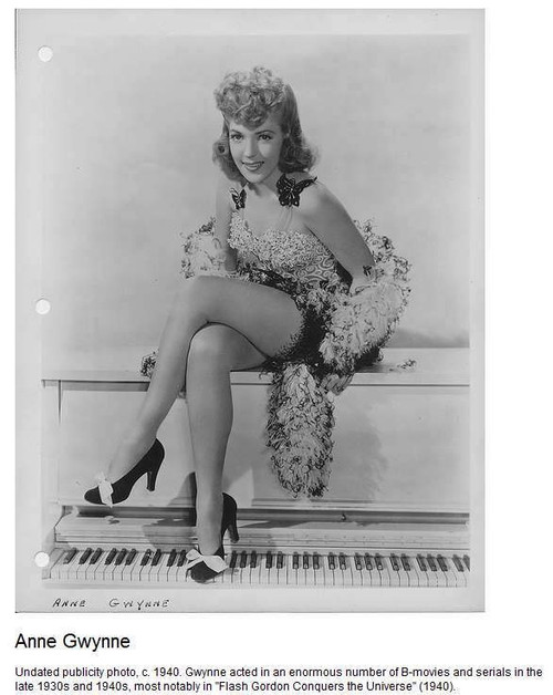 Anne Gwynne - Piano Photo Print (8 x 10) - Item # DAP11298