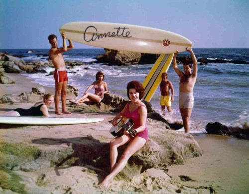 Annette Funicello - Guitar Photo Print (10 x 8) - Item # DAP11371