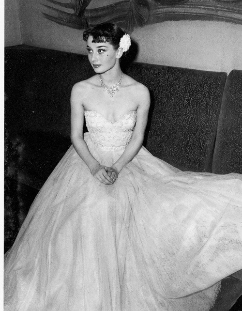 Audrey Hepburn - White Dress Photo Print (8 x 10) - Item # DAP11590