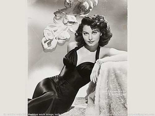 Ava Gardner - Black Dress Photo Print (10 x 8) - Item # DAP11869