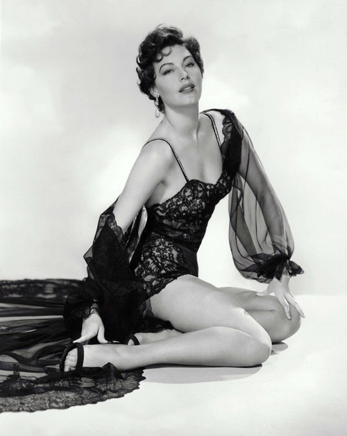 Ava Gardner - Black Seethrough Photo Print (8 x 10) - Item # DAP11839