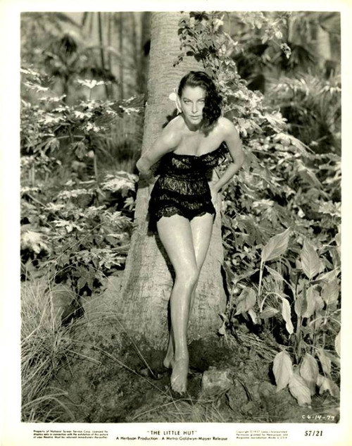Ava Gardner - The Little Hut Tree Photo Print (8 x 10) - Item # DAP12036