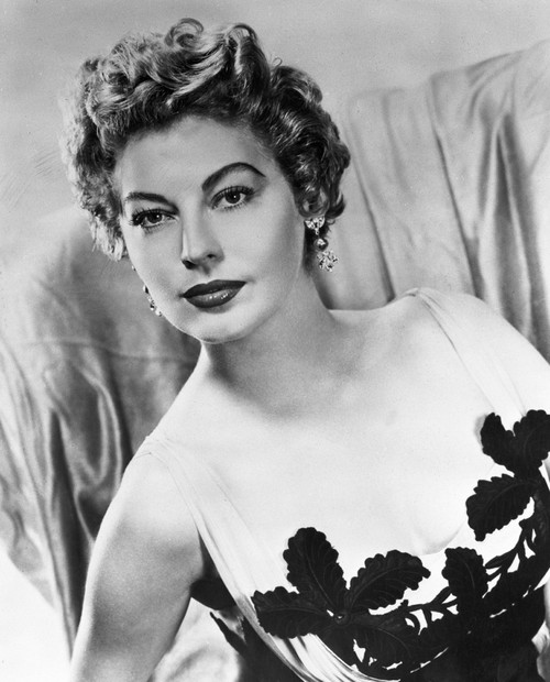 Ava Gardner - White Dress with Flowers Photo Print (8 x 10) - Item # DAP11824