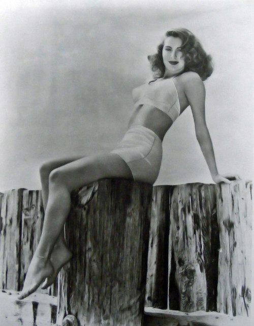 Ava Gardner - Wood Stump Photo Print (8 x 10) - Item # DAP12088
