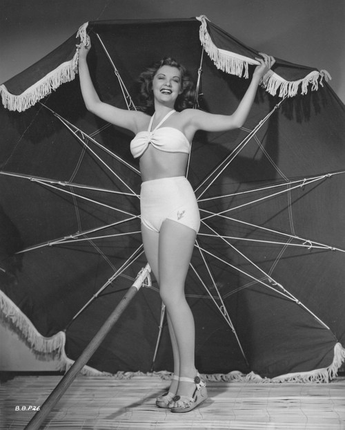 Barbara Bates - Giant Umbrella Photo Print (8 x 10) - Item # DAP12131