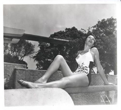 Barbara Hale - Diving Board Smiling Photo Print (10 x 8) - Item # DAP12322