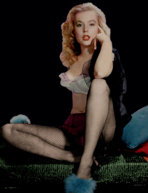 Betty Brosmer - Fishnets Photo Print (8 x 10) - Item # DAP12797