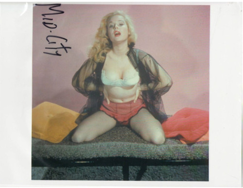 Betty Brosmer - Pink Background Photo Print (10 x 8) - Item # DAP12799