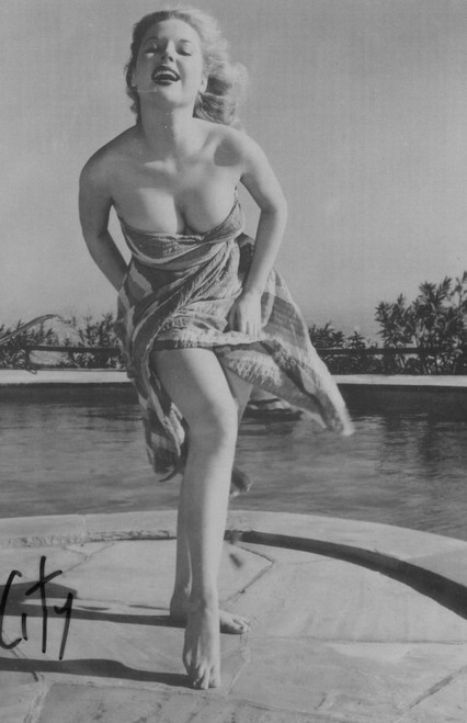 Betty Brosmer - Poolside Photo Print (8 x 10) - Item # DAP12745