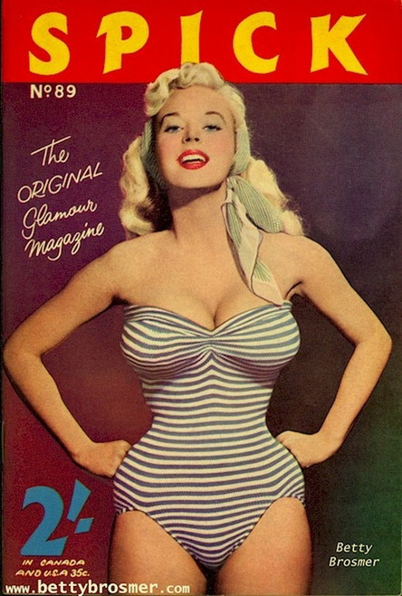 Betty Brosmer - Spick Magazine Photo Print (8 x 10) - Item # DAP12781