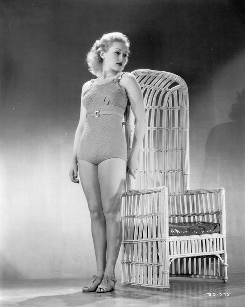 Betty Grable - Chair Photo Print (8 x 10) - Item # DAP12858