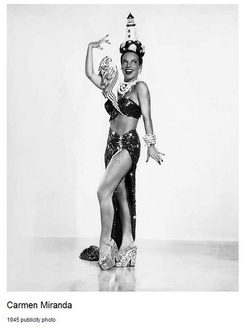 Carmen Miranda - lighthouse hat Photo Print (8 x 10) - Item # DAP14173