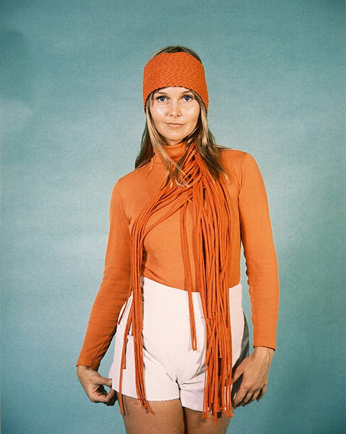 Carol Lynley - orange top and headband Photo Print (8 x 10) - Item # DAP14289