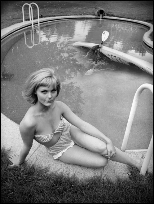 Carol Lynley - pool with kayak Photo Print (8 x 10) - Item # DAP14210