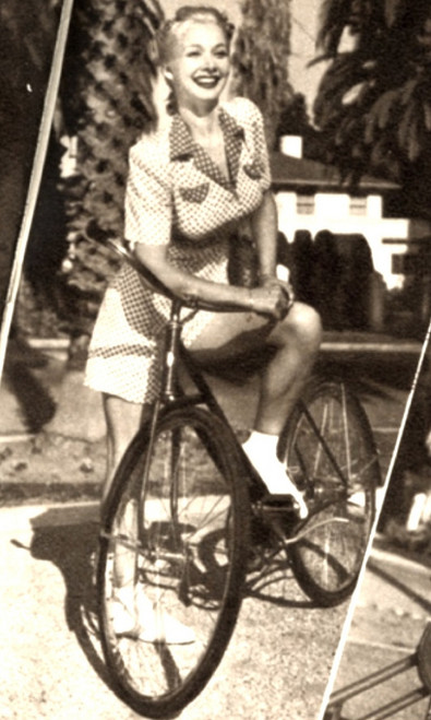 Carole Landis - bicycle Photo Print (8 x 10) - Item # DAP14507