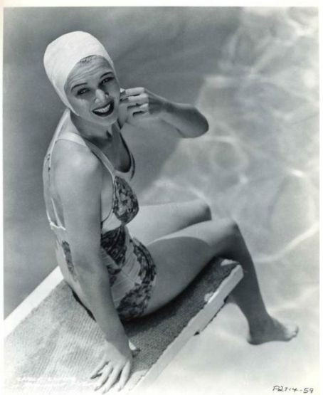 Carole Landis - on diving board with swimcap Photo Print (8 x 10) - Item # DAP14456