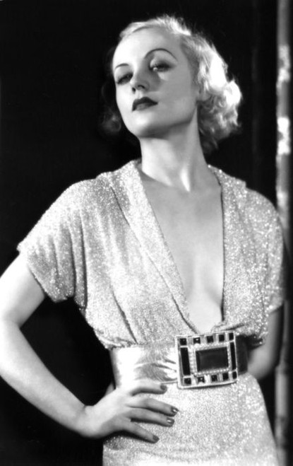 Carole Lombard - low cut sparkle dress Photo Print (8 x 10) - Item # DAP14598