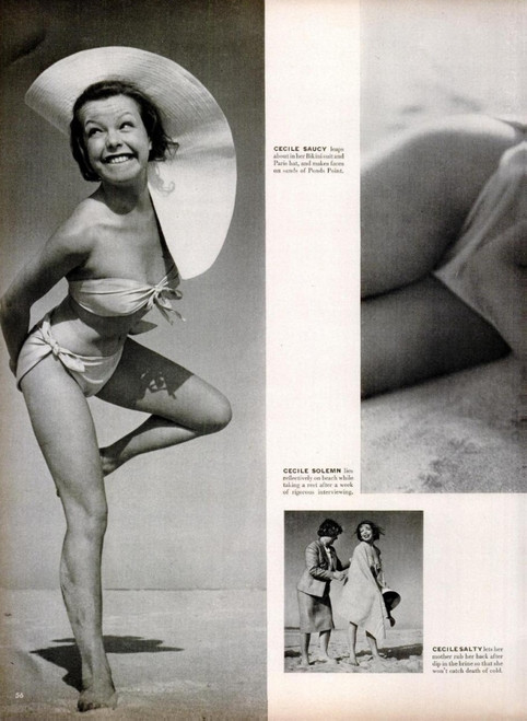 Cecile Aubry - Magazine Excerpt 2 Photo Print (8 x 10) - Item # DAP14911