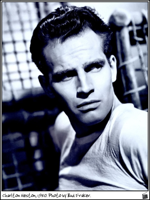 Charlton Heston - 1950, Photo by Bud Fraker Photo Print (8 x 10) - Item # DAP18405