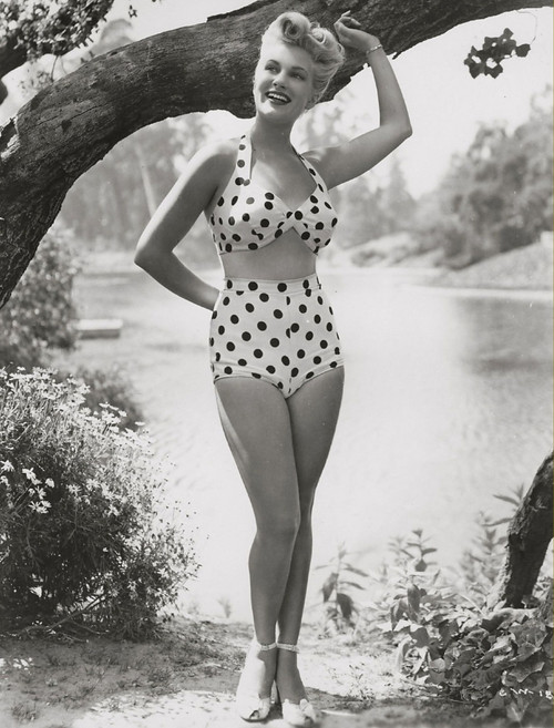 Chili Williams - Polka Dot Bikini Photo Print (8 x 10) - Item # DAP15076