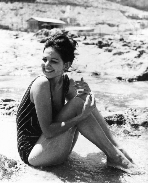 Claudia Cardinale - Feet in the Ocean Photo Print (8 x 10) - Item # DAP15548