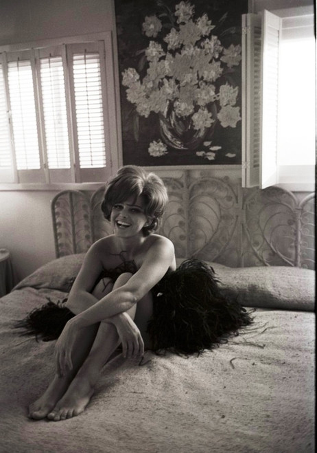 Claudia Cardinale - Flower Painting Photo Print (8 x 10) - Item # DAP15489
