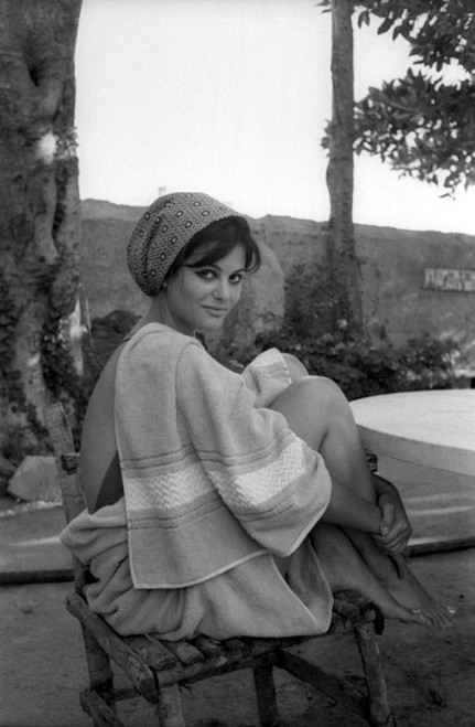 Claudia Cardinale - Legs Up Smile Photo Print (8 x 10) - Item # DAP15472