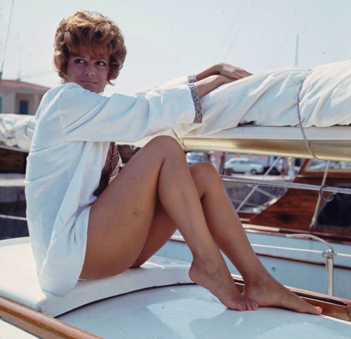 Claudia Cardinale - White Boat Photo Print (8 x 10) - Item # DAP15511