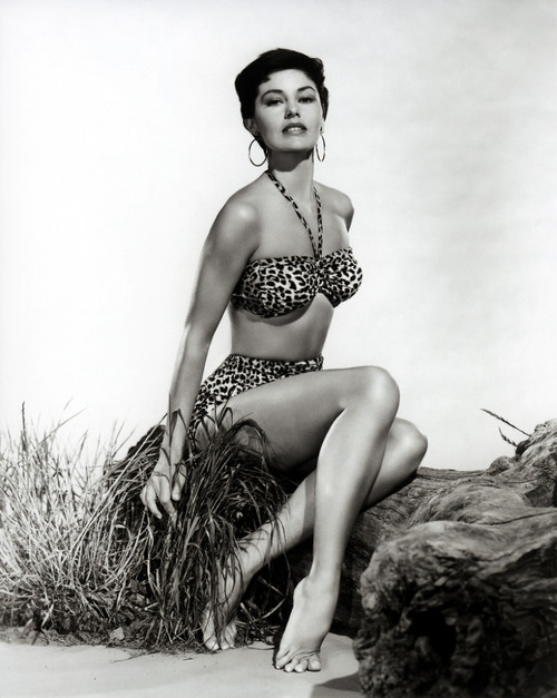 Cyd Charisse - animal print bikini Photo Print (8 x 10) - Item # DAP15743